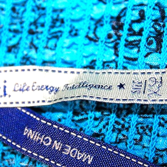 LEI Blue Floral Halter Dress - Size XL - Boho, Y2K, Summer Festival Style - Picture 5 of 5